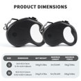 thumbnail image 6 of Charkool 9.8ft Retractable Dog Leash with Anti-Slip Handle One-Hand Brake，dog leash for Small dogs, 6 of 7