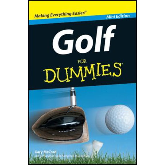Golf for Dummies Paperback