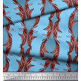 thumbnail image 3 of Soimoi Poly Georgette Fabric Stripe & Ogee Damask Fabric Prints By Yard 42 Inch Wide, 3 of 3