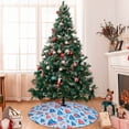 thumbnail image 7 of Yiaed Sailboats On A Waves Print Christmas Tree Skirt , Tree SkirtsTree Mat for Christmas Winter Holiday Indoor Decorations-36", 7 of 7
