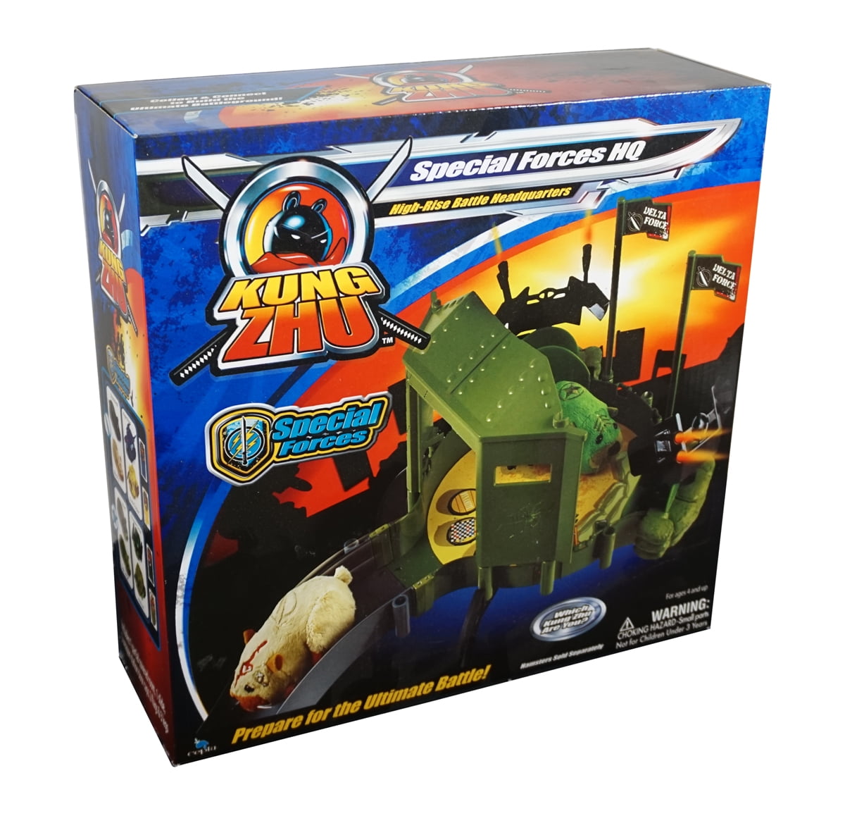 Zhu Zhu Pets Kung Zhu Special Forces HighRise Battle Headquarters