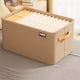 thumbnail image 5 of Organizador Sujetadores Caja Almacenamiento Plegable para Pantalones Vaqueros Doméstico Tela (caqui M), 5 of 7