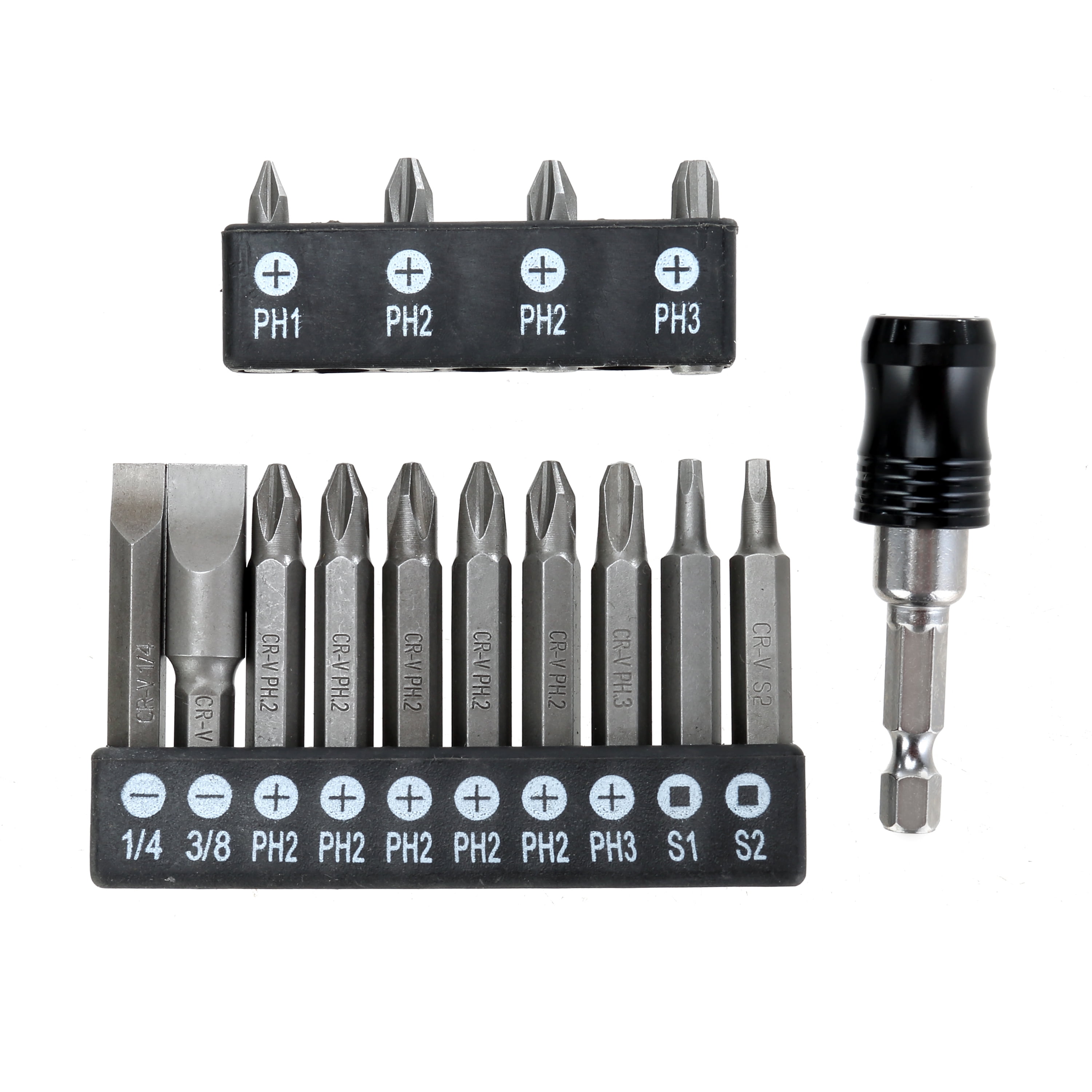 10x CR-V PH2 DRYWALL SCREWDRIVER BITS Steel Magnetic Corrosion Resistant Inserts 