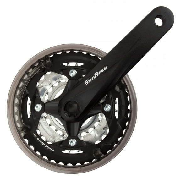 Sunrace M600 Crankset w/ Chainguard 170x42/32/22 123mm JIS Square Taper