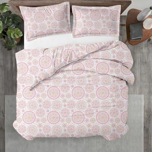 Kotton Culture 600 TC 100% Egyptian Cotton Duvet Cover (Mandala, California King, 1 Piece Only)
