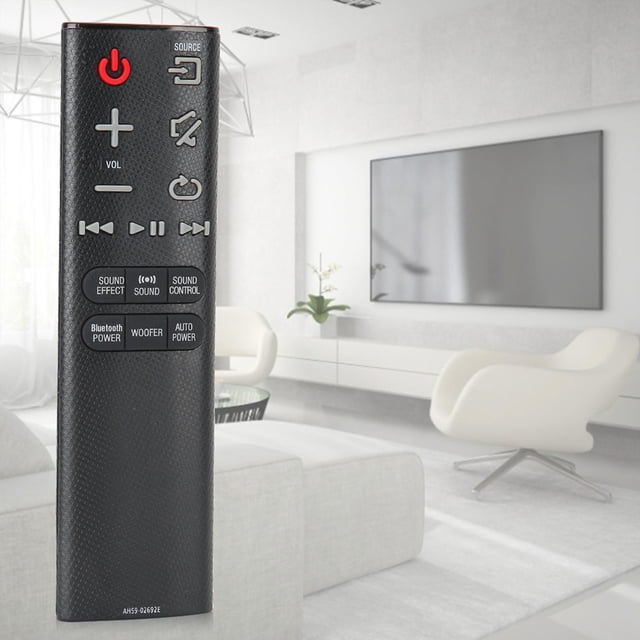 Control Remoto, Control Remoto Reemplazado Siéntete Más Cómodo Se Ve Hermoso Bajo Consumo De Energía Para La Barra De Sonido Para Ps-Wj6000 Hw-J355 Hw-J450