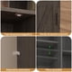 thumbnail image 4 of Simple Hogar  Librero De Madera Con Puertas,libreros Modernos 6 Capas, 4 of 7