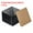 Black-Gold, variant on Uxcell Rectangular Tin Box, Metal Storage Tin Box Portable Storage Container with Lid for Tea Candy Treats Gifts Red