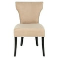 thumbnail image 3 of SAFAVIEH Jappic 22''H KD Side Chair Set of 2 Silver Nail Head Wheat, 3 of 7