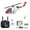 Red White - 1 Battery, variant on YUXIANG F112S AH-1 Cobra RC Helicopter with Dual-Blade Flybarless Rotor Head, 2.4G 9CH 200-Class RC Helicopter with Dual Brushless Motor, Altitude Hold & LiDAR Optical Flow Positioning for Pro Polits