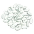 thumbnail image 1 of Unique Bargains 40pcs Fire Glass Beads for Fire Pit 3/4' Luster Crystal Marbles Glass Drops for Fish Tank Clear, 1 of 5