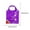 Purple, variant on Large Shopping Bag Strawberry Shape,Cute Reusable Grocery Bags in Pouch,Portable Foldable Tote Bag,Eco Folding Shopping Bag with Handles