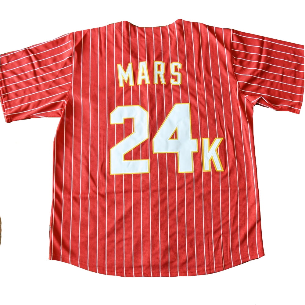 bruno mars baseball jersey