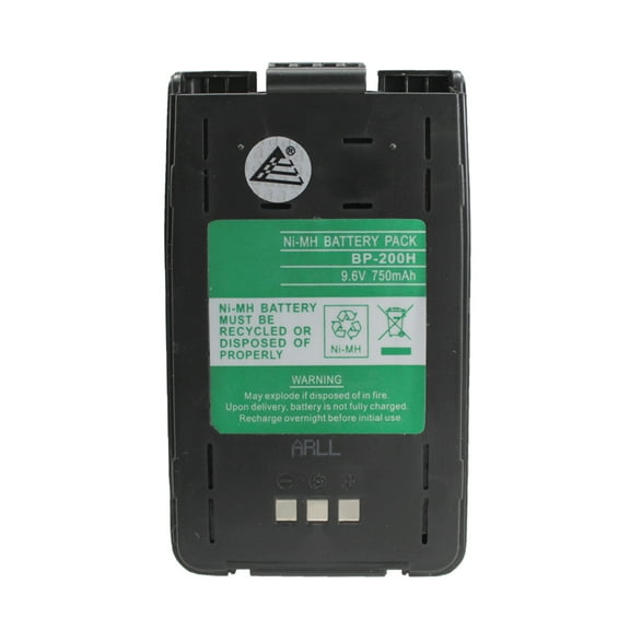 9.6v 750mAh NiMh Radio Battery   Clip (MSDS Certified Cells) for ICOM BP-200 BP-200H BP-200L  BP-200M IC-A5 IC-A23 IC-T8 IC-T8A IC-T81 IC-T81A Amateur Hand-held  Transceiver