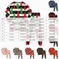 thumbnail image 3 of sdbrld Unisex Toddler Kids Christmas Matching Pajamas Outfit Sets for Boys Girls Holiday Sleepwear Top and PJs Pants 2Pcs Sets Pink Sizes 3-4 Years, 3 of 9