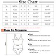 thumbnail image 3 of Women's Plus Size One Piece Swimsuit Ruched Adjustable Straps Low Back Bathing Suit Beach Vacation Swimwear (XL, Black), 3 of 6