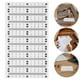 thumbnail image 4 of 21 pegatinas de regla de escala, pegatinas de cinta métrica, reglas adhesivas, cinta métrica adhesiva para mesa de costura, herramienta métrica, cinta métrica para banco de trabajo, 4 of 7