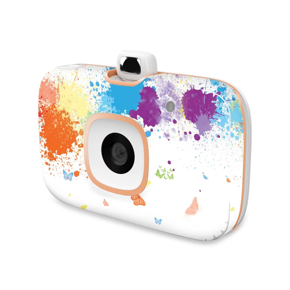 Skin Decal Wrap Compatible With HP Sprocket 2-in-1 Photo Printer Sticker Design Splash Of Color