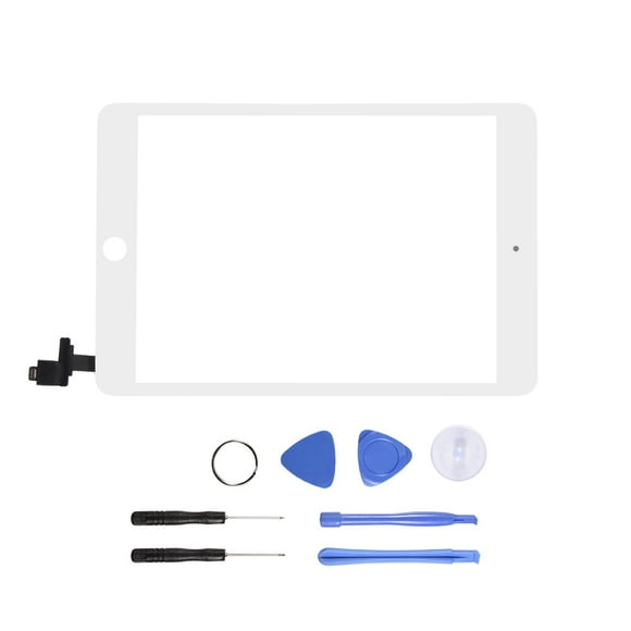 FYBTO Ipad Mini3 Screen Glass Digitizer Replacement Fix Cracked with IC Connector Full Assembly-090502