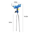 thumbnail image 1 of Hyknon Sport AccessoriesFishing Rod Self-locking Turret Bracket Bracket Self-locking Turret Bracket Fishing Rod Bracket Turret Rack Hand Sea Rod-purpose Multi-functional for Car Bike Outdoor Camping, 1 of 2
