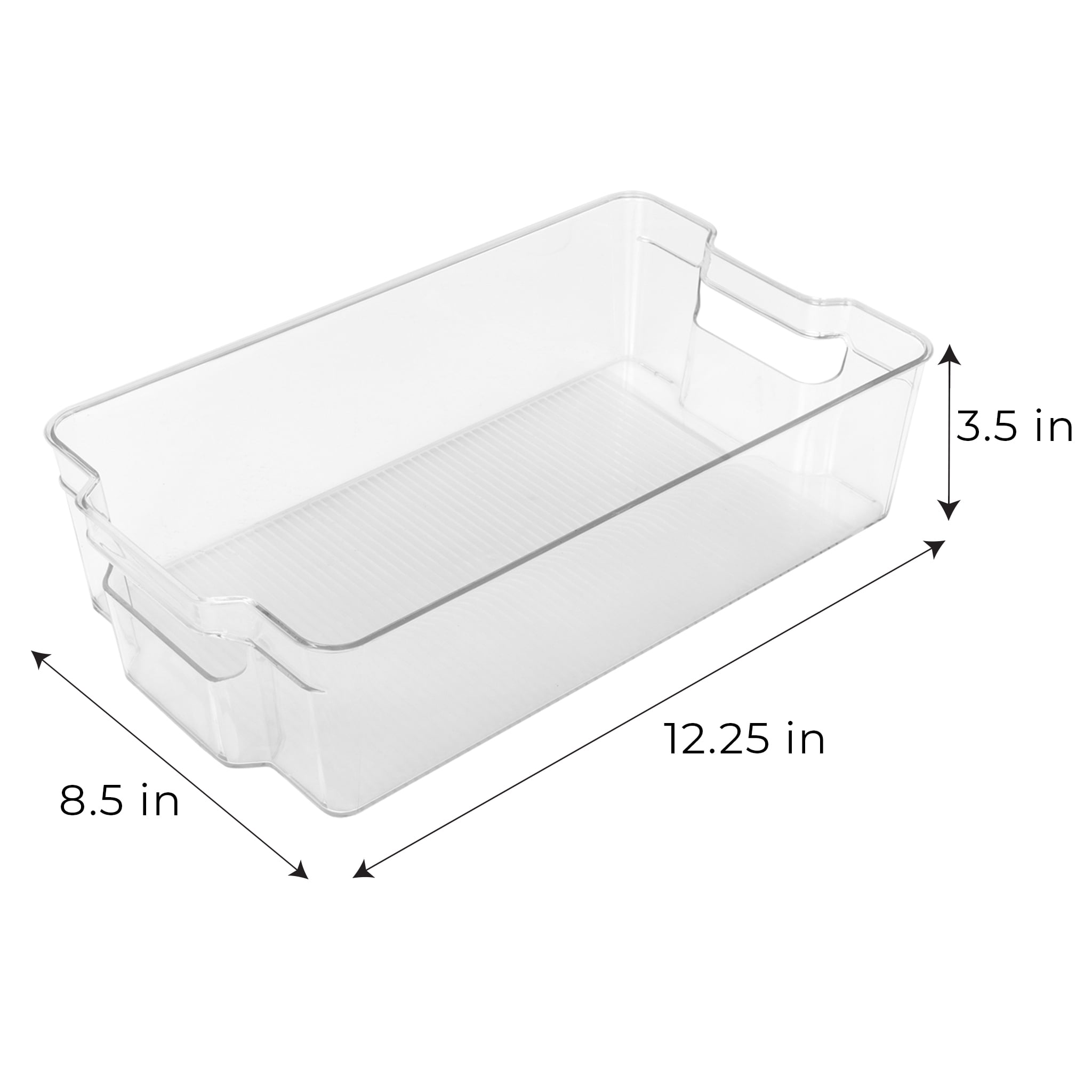Smart Design 5- Piece Fridge and Freezer Storage Bins