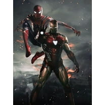 Iron Man Diamond Painting Kits for Adults,Superman Diamond Painting,Justice Diamond Art,Suitable for Home Wall Decoration 12x16 Inch