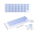 thumbnail image 3 of 31 day monthly medicine organization， Am/Pm 31 pill box for storage of vitamins, medicines, and medication，fish oil，Portable Travel Pill Storage Box, 3 of 5