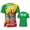 5, variant on Saint Kitts And Nevis Flag Men Sports T-shirt Women Tees jersey for Soccer Football Running Bike Tennis Fitness Fans