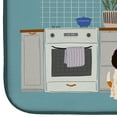 thumbnail image 4 of Petit Basset Griffon Veenden Kitchen Scene Dish Drying Mat, 4 of 7