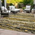 thumbnail image 3 of Dalyn Rugs Machine Washable Indoor/Outdoor Chantille ACN2126 Brown 2'6" x 3'10" Rug, 3 of 9