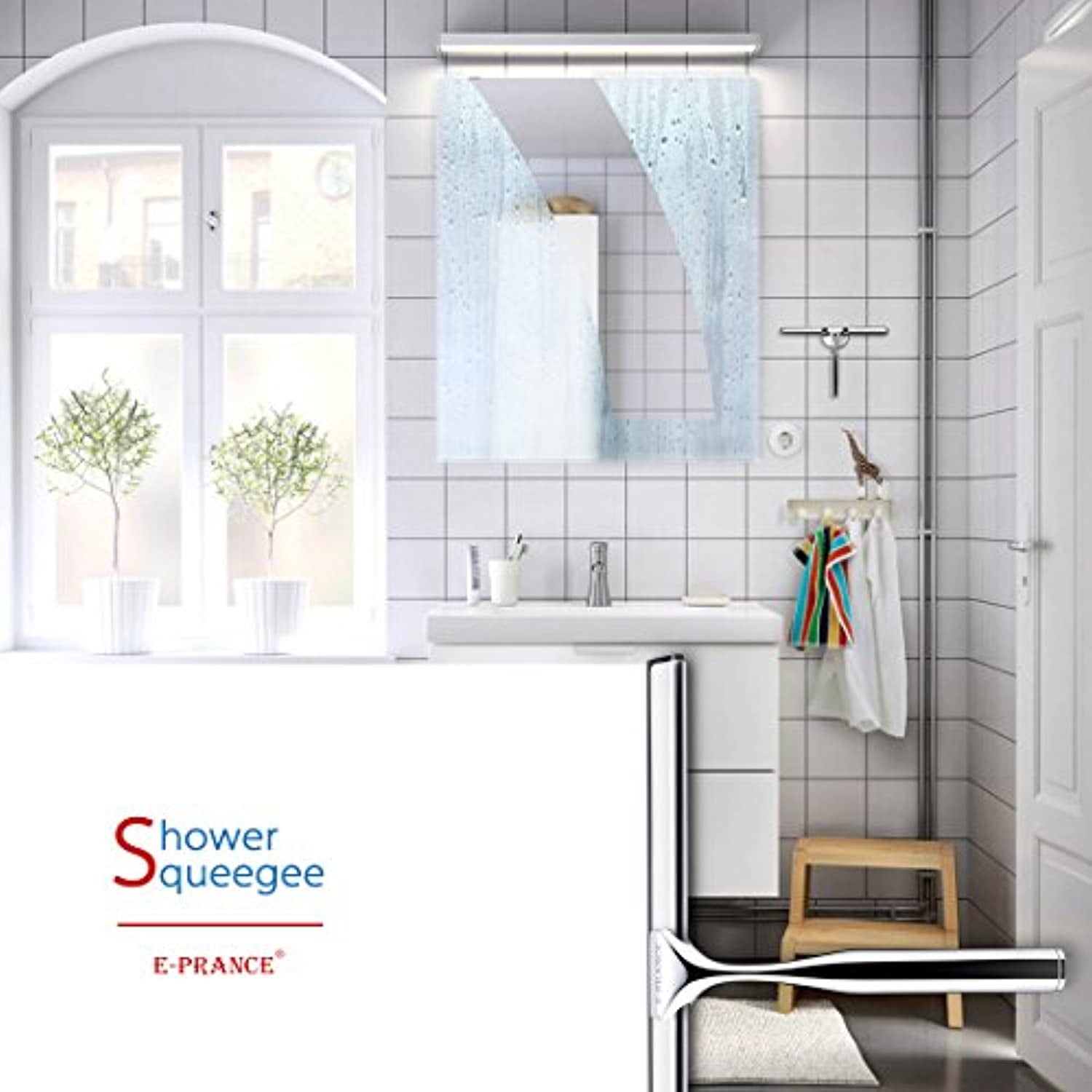 E Prance Shower Window Squeegee Deluxe Stainless Steel Squeegee For Bathroom Mirror Wiper Window Glass Cleaning Walmart Com Walmart Com E Prance Shower Window Squeegee Deluxe Stainless Steel Squeegee For Bathroom Mirror Wiper Window Glass Cleaning Walmart Com Walmart Com