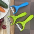thumbnail image 1 of Pelador de frutas y verduras de cocina, pelador de cerámica para peladores de verduras y frutas, paquete de 3 Zhivalor ZJWJ334, 1 of 4
