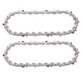 thumbnail image 2 of Chain 2 Pcs 4 Inch Chainsaw Chain 28 Drive Links Alloy Steel Chain Replacement Mini Chainsaw Accessories, 2 of 8