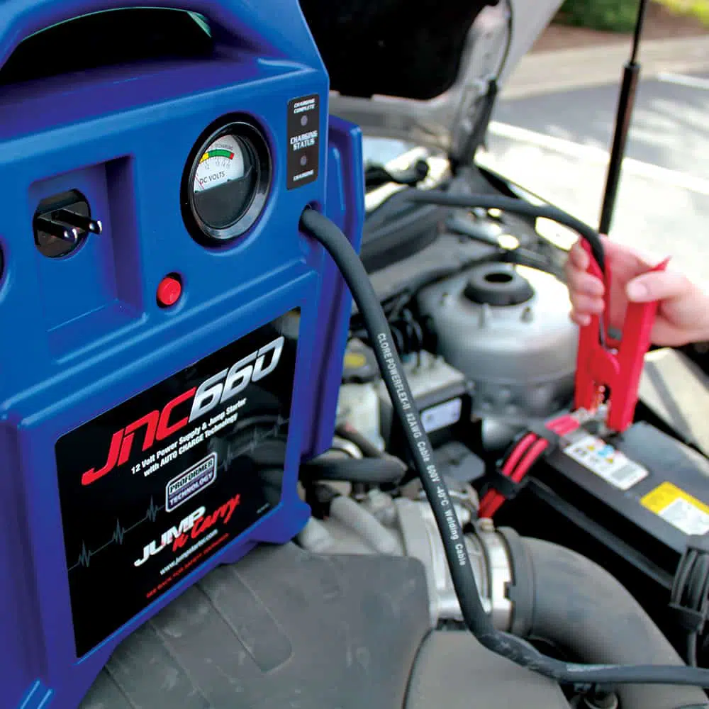 Clore Automotive Jump-N-Carry JNC660 1700 Peak Amp 12 Volt Jump Starter