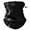 Black, variant on Adjustable Fleece Neck Gaiter Warmer Reflective Safety Face Cover Winter Outdoor Sport Scarf for Skiing Cycling Running 9.8 in / 25 cm Black