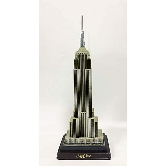 New York City NYC Souvenir Empire State Building Replica Statue of Liberty New York Figurine and Decoration King Kong (Grey, 9')