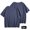 Navy, variant on Tnhcen Women's 2 Pieces Summer Solid Color Short Sleeves Top Set Round Neck Loose Breathable Tees Shirts S-2XL