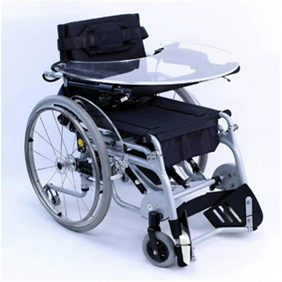Karman Healthcare Karman-XO-101-TB 18 in. Push-Power Assist Wheelchair Multi Function Tray