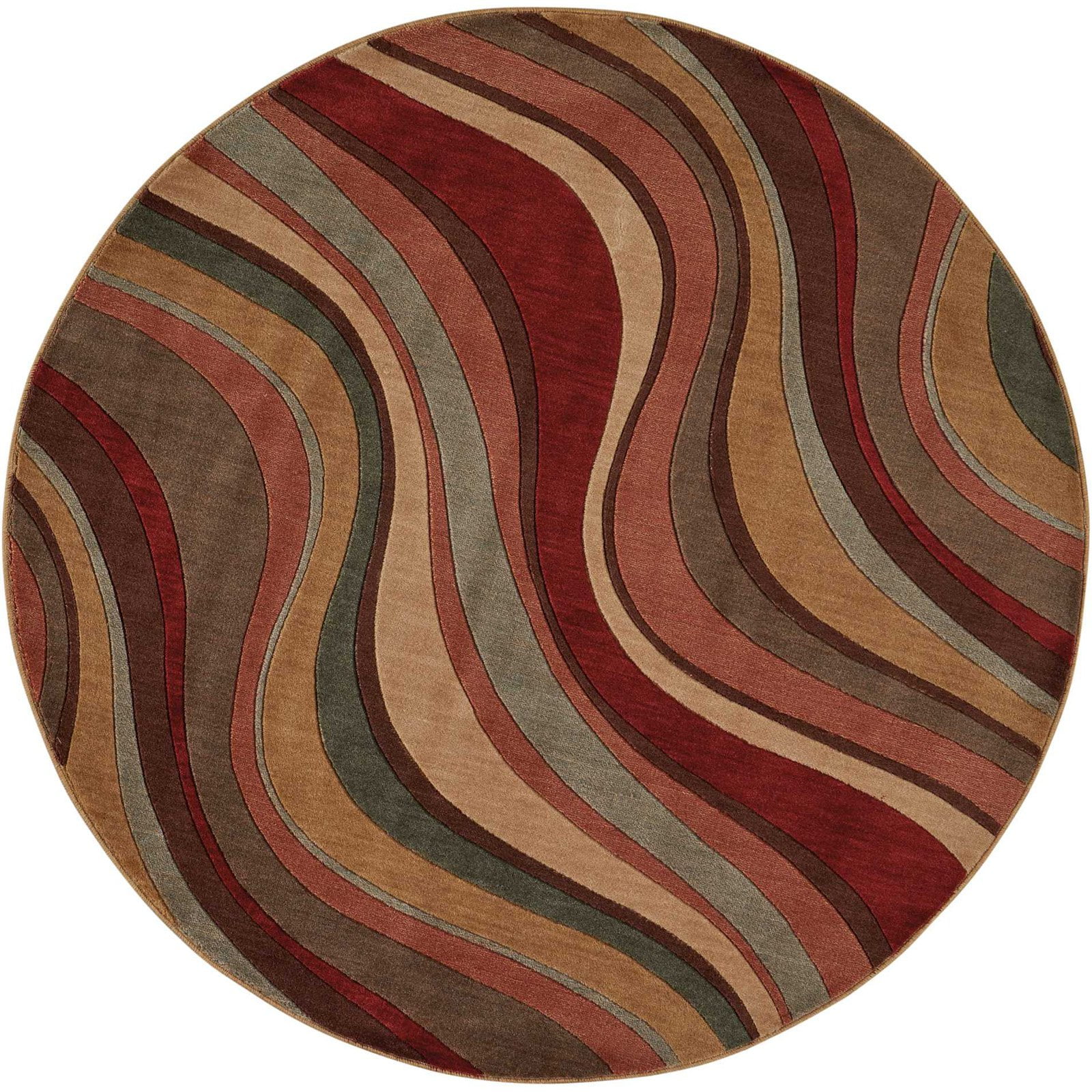 Nourison Spectrum Geometric Swirls Decorative Rug