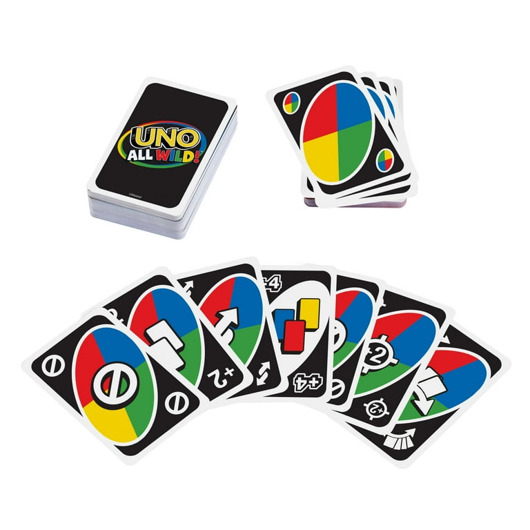 U-NO All Wild Card Game for Family Night, No Matching Colors or