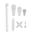 thumbnail image 3 of 42pcs Traceless Hooks Plastic Photo Picture Frame Hangers Invisible 15LBS Wall Hooks, 3 of 8