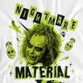 thumbnail image 3 of Beetlejuice Beetlejuice Nightmare Material Kids T Shirt for Youth Boys and Girls, White, X-Small, 3 of 4