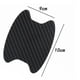 thumbnail image 5 of 4 pegatinas para manijas de puerta, protectores de copa de puerta de fibra de carbono, 9 x 10 cm dorados Afortunado Sencillez, 5 of 5