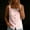 Pink, variant on Womens Scoop Neck Linen Tank Tops Button Down Sleeveless Shirts Vest Top White L