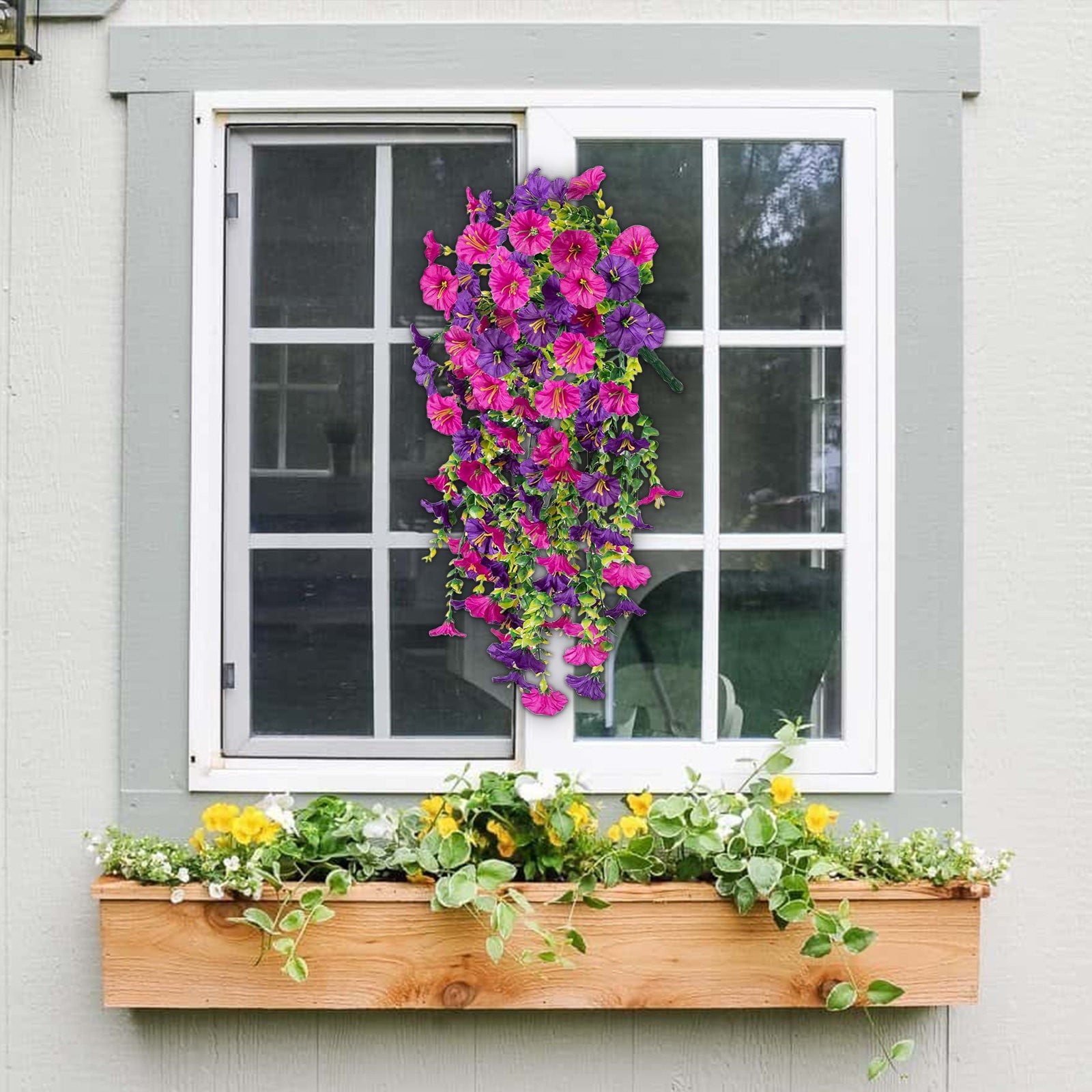 Vines Artificial Flowers - Morning Glory Silk Flowers Artificial