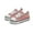 Pink, variant on Girls Boys Sneaker Shoes Lace Up Canvas Fashion Back to School Walking Tennis Running Shoes (Toddler to Kid)