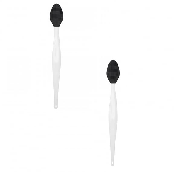 RAGUPEL 2026 New Beauty Tools Reusable Pore Scrubber Double Soft Silicone Pore Brush Nose Exfoliator Scrubbing Cleaning Beauty Tool Smooth Skin Long Handle Nasal Blackhead Remover