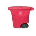 thumbnail image 3 of Toter B1916429 RMN64-00RED 2-Wheel Medical Waste Cart - 64 gal - Red, 3 of 7