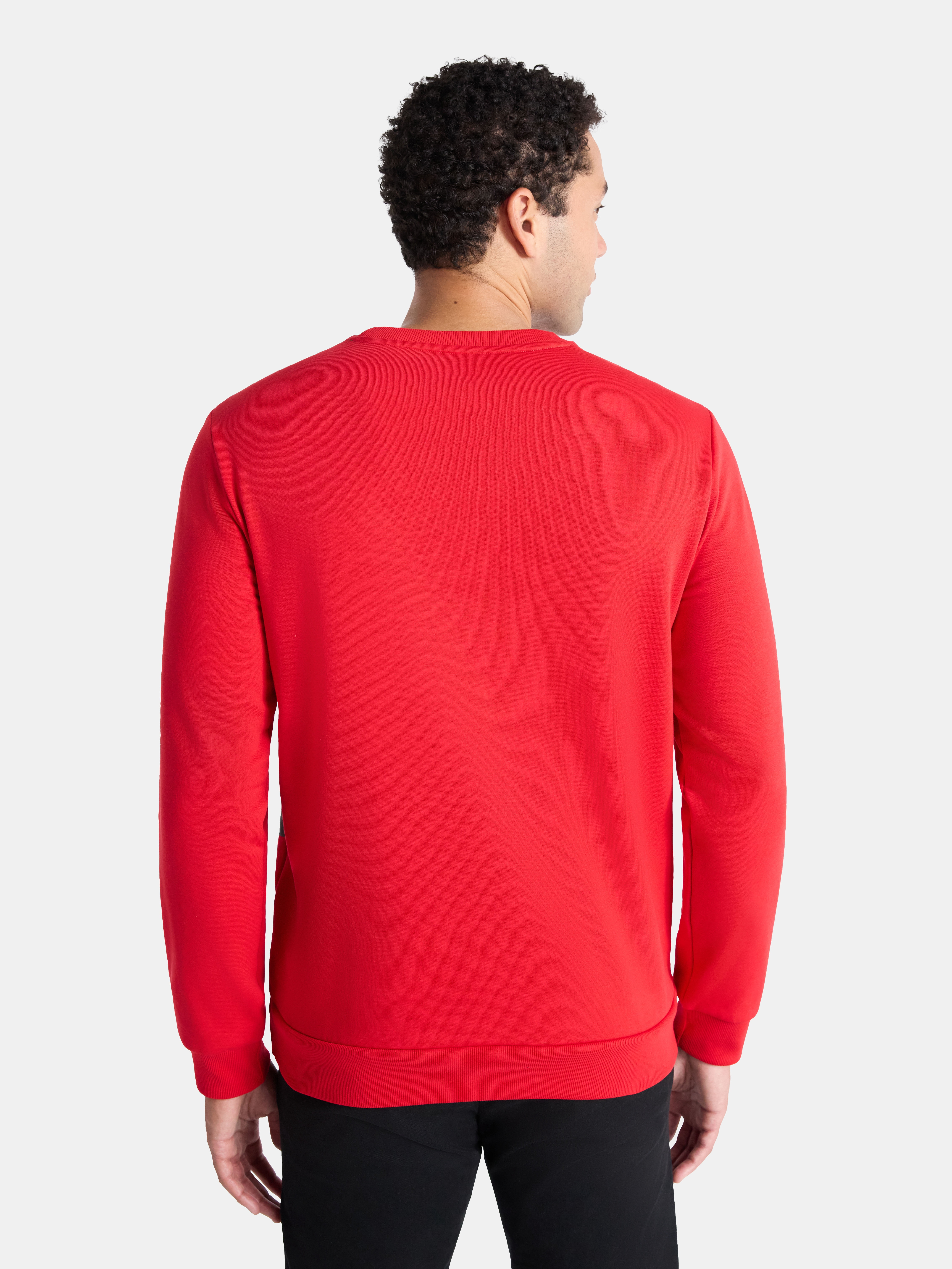 Men's Christmas Santa Suit Graphic Sweatshirt from Holiday Time, Sizes XS-3XL