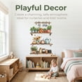 thumbnail image 6 of Unique Bargains Removable Peel Stick Waterproof Wall Decals Multicolor 23.6" x 15.7", 6 of 8